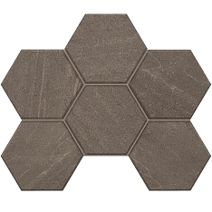 Estima Gabbro Мозаика GB03 Hexagon Неполированный 25x28.5 / Эстима Габбро Мозаика GB03 Хексагон Неполированный 25x28.5 